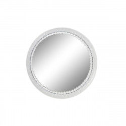 Wall mirror Home ESPRIT White Metal Urban 85,5 x 9,5 x 85,5 cm