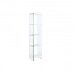 Estantería DKD Home Decor Blanco Transparente Cristal Madera MDF 40 x 30 x...