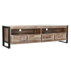 Mueble de TV DKD Home Decor Metal Acacia (200 x 55 x 40 cm)