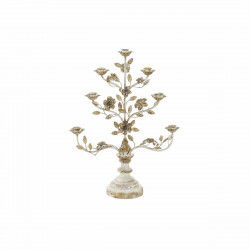 Candelabro Circular con Soporte DKD Home Decor 61 x 21 x 83,5 cm Beige Metal...