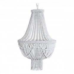 Ceiling Light DKD Home Decor White Metal Plastic MDF Wood 40 W 220 V 40 x 40...