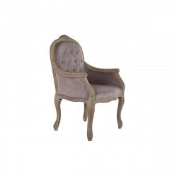 Chaise de Salle à Manger DKD Home Decor Rose Naturel 62 x 55 x 100 cm 63,5 x...