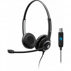 Auriculares con Micrófono Epos SC 260 Negro