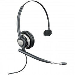 Headphones with Microphone Poly HW710 Black