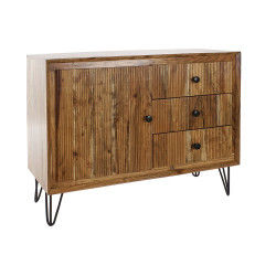 Credenza DKD Home Decor   100 x 40 x 77 cm Nero Marrone Acacia