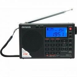 Radio alarmklok Aiwa PLL DSP FM stereo tuner / SW / MW / LW