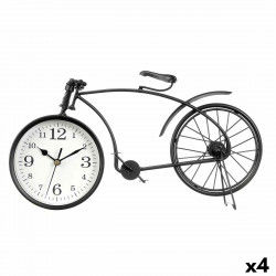 Bordur Fahrrad Schwarz Metall 38 x 20 x 4 cm (4 Stück)