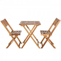 Ensemble Table + 2 Chaises Aktive Pliable