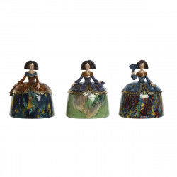 Decoratieve figuren Home ESPRIT Multicolour Romantiek 21,5 x 15,5 x 25,5 cm...