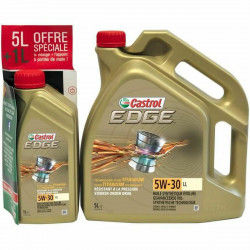 Huile de moteur pour voiture Castrol EDGE 5 l + 1 l 5W30