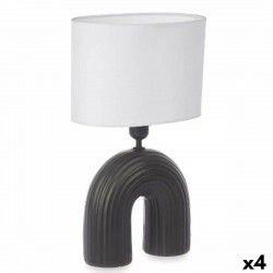 Desk lamp Bridge 60 W Black Ceramic 26 x 41 x 15,5 cm (4 Units)