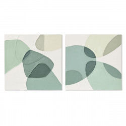 Painting Home ESPRIT Abstract Urban 100 x 3,7 x 100 cm (2 Units)