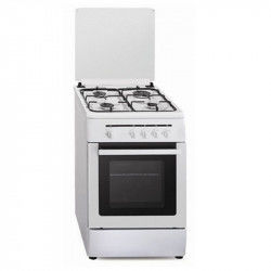 Cocina de Gas Vitrokitchen CB55BB      BUT Blanco 1800 W