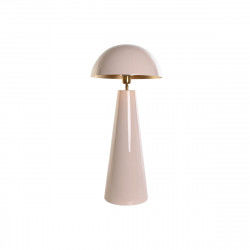 Bureaulamp DKD Home Decor 31 x 31 x 70 cm Roze Ijzer 220 V 50 W