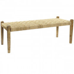 Hocker DKD Home Decor 145 x 55 x 49 cm natürlich Braun Schnur Mango-Holz