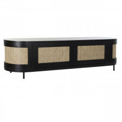 Meubles de télévision DKD Home Decor 180 x 45 x 46 cm Naturel Noir Bois