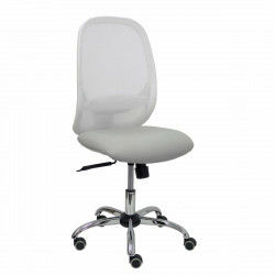 Silla de Oficina Cilanco P&C B40CRRP Blanco Gris claro