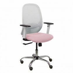 Sedia da Ufficio Cilanco P&C 354CRRP Bianco Rosa