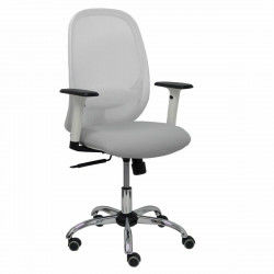 Sedia da Ufficio P&C 354CRRP Con braccioli Bianco Grigio Grigio chiaro