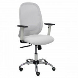 Chaise de Bureau P&C 354CRRP Avec accoudoirs Blanc