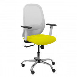 Sedia da Ufficio P&C 354CRRP Giallo Bianco