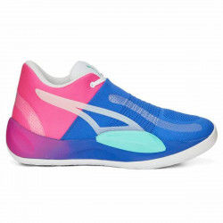 Basketbalschoenen voor Volwassenen Puma Rise Roze Blauw