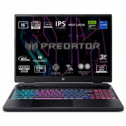 Ordinateur Portable Acer 16" i9-13900HX 32 GB RAM 1 TB SSD Nvidia Geforce RTX...