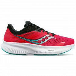 Hardloopschoenen voor Volwassenen Saucony Ride 16 Rood Uniseks