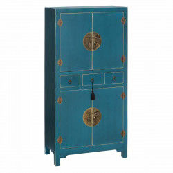 Credenza ORIENTE 63 x 33 x 131 cm Azzurro DMF