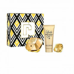 Set mit Damenparfüm Paco Rabanne EDP Lady Million 3 Stücke