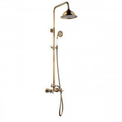 Shower Column ROUSSEAU Stainless steel Bronze