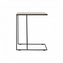 Mesa auxiliar DKD Home Decor 8424001807475 50 x 30 x 61 cm Negro Metal Marrón