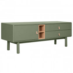 Mueble de TV Home ESPRIT Verde Polipropileno Madera MDF 140 x 40 x 55 cm