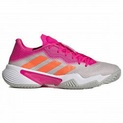 Dames Tennisschoenen Adidas Barricade Vrouw Grijs