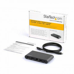 Hub USB Startech DK30C2HAGPD Zwart Grijs USB-C