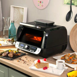 Oil-free Fryer with Grill, Accessories and Recipe Book InnovaGoods Air Fryer...