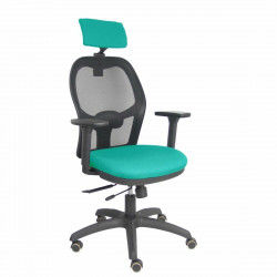 Silla de Oficina con Cabecero P&C B3DRPCR Turquesa