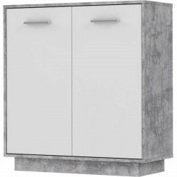 Mobili di stoccaggio Legno Grigio chiaro Bianco (88,9 x 34,2 x 88,1 cm)