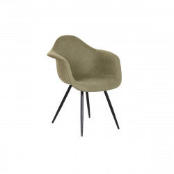 Chaise de Salle à Manger DKD Home Decor Marron Vert 63 x 63 x 80 cm 53 x 52,5...