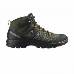 Bottes de montagne Salomon X Braze Mid Gore-Tex Homme Vert