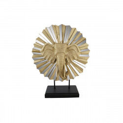 Decoratieve figuren DKD Home Decor 47 x 18 x 56,5 cm Olifant Gouden