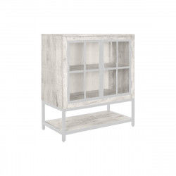 Aparador DKD Home Decor Blanco Metal Madera de mango 85 x 45 x 100 cm