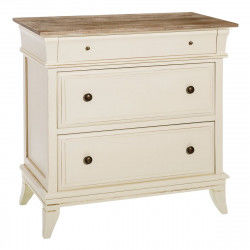 Chest of drawers NICOLA 84 x 42 x 80 cm Natural Cream Romantic