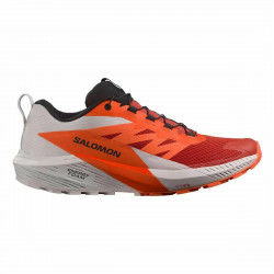 Zapatillas Deportivas Salomon Sense Ride 5 Montaña Blanco Rojo Hombre