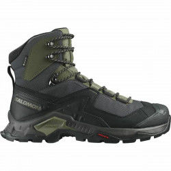 Bergschoenen Salomon Quest Element Gore-Tex Zwart Groen