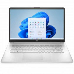 Notebook HP 17-CP0303NF Azerty Französisch Silberfarben Ryzen 7 5700U 16 GB...