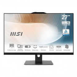 Tout en Un MSI AM272P 12M-021EU Intel Core i5-1240P 27" Chipset intégrée 8 GB...