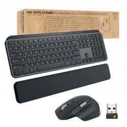 Toetsenbord en draadloze muis Logitech 920-010930 Qwerty Spaans