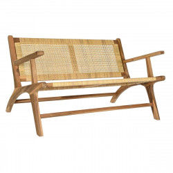 Bench DKD Home Decor Brown Natural 120 x 76 x 68 cm