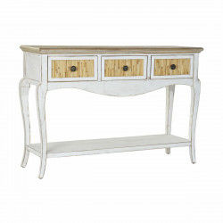 Console DKD Home Decor Spar Natuurlijk Hout Wit 120 x 38 x 83 cm